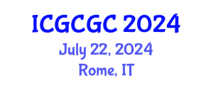 International Conference on Geopolymer Cement and Geopolymer Concrete (ICGCGC) July 22, 2024 - Rome, Italy