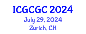 International Conference on Geopolymer Cement and Geopolymer Concrete (ICGCGC) July 29, 2024 - Zurich, Switzerland