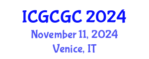 International Conference on Geopolymer Cement and Geopolymer Concrete (ICGCGC) November 11, 2024 - Venice, Italy