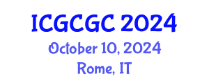 International Conference on Geopolymer Cement and Geopolymer Concrete (ICGCGC) October 10, 2024 - Rome, Italy