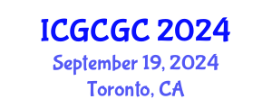 International Conference on Geopolymer Cement and Geopolymer Concrete (ICGCGC) September 19, 2024 - Toronto, Canada
