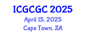 International Conference on Geopolymer Cement and Geopolymer Concrete (ICGCGC) April 15, 2025 - Cape Town, South Africa