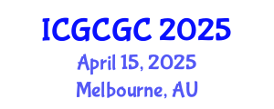 International Conference on Geopolymer Cement and Geopolymer Concrete (ICGCGC) April 15, 2025 - Melbourne, Australia