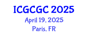 International Conference on Geopolymer Cement and Geopolymer Concrete (ICGCGC) April 19, 2025 - Paris, France