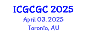 International Conference on Geopolymer Cement and Geopolymer Concrete (ICGCGC) April 03, 2025 - Toronto, Australia