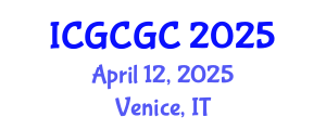 International Conference on Geopolymer Cement and Geopolymer Concrete (ICGCGC) April 12, 2025 - Venice, Italy