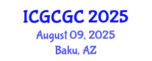 International Conference on Geopolymer Cement and Geopolymer Concrete (ICGCGC) August 09, 2025 - Baku, Azerbaijan