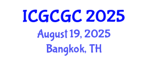 International Conference on Geopolymer Cement and Geopolymer Concrete (ICGCGC) August 19, 2025 - Bangkok, Thailand