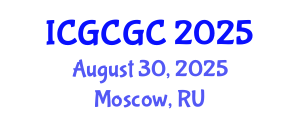International Conference on Geopolymer Cement and Geopolymer Concrete (ICGCGC) August 30, 2025 - Moscow, Russia