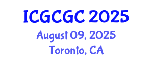 International Conference on Geopolymer Cement and Geopolymer Concrete (ICGCGC) August 09, 2025 - Toronto, Canada