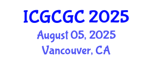 International Conference on Geopolymer Cement and Geopolymer Concrete (ICGCGC) August 05, 2025 - Vancouver, Canada