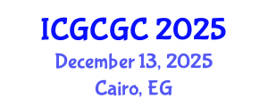 International Conference on Geopolymer Cement and Geopolymer Concrete (ICGCGC) December 13, 2025 - Cairo, Egypt