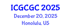 International Conference on Geopolymer Cement and Geopolymer Concrete (ICGCGC) December 20, 2025 - Honolulu, United States