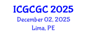 International Conference on Geopolymer Cement and Geopolymer Concrete (ICGCGC) December 02, 2025 - Lima, Peru