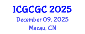International Conference on Geopolymer Cement and Geopolymer Concrete (ICGCGC) December 09, 2025 - Macau, China