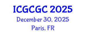 International Conference on Geopolymer Cement and Geopolymer Concrete (ICGCGC) December 30, 2025 - Paris, France
