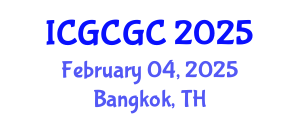 International Conference on Geopolymer Cement and Geopolymer Concrete (ICGCGC) February 04, 2025 - Bangkok, Thailand
