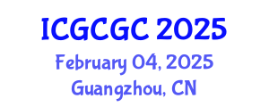 International Conference on Geopolymer Cement and Geopolymer Concrete (ICGCGC) February 04, 2025 - Guangzhou, China