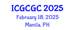 International Conference on Geopolymer Cement and Geopolymer Concrete (ICGCGC) February 18, 2025 - Manila, Philippines