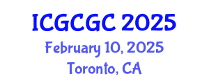 International Conference on Geopolymer Cement and Geopolymer Concrete (ICGCGC) February 10, 2025 - Toronto, Canada