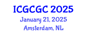 International Conference on Geopolymer Cement and Geopolymer Concrete (ICGCGC) January 21, 2025 - Amsterdam, Netherlands