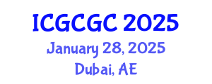 International Conference on Geopolymer Cement and Geopolymer Concrete (ICGCGC) January 28, 2025 - Dubai, United Arab Emirates