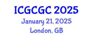 International Conference on Geopolymer Cement and Geopolymer Concrete (ICGCGC) January 21, 2025 - London, United Kingdom