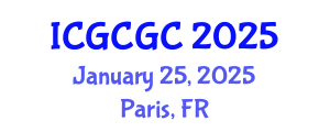 International Conference on Geopolymer Cement and Geopolymer Concrete (ICGCGC) January 25, 2025 - Paris, France