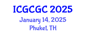 International Conference on Geopolymer Cement and Geopolymer Concrete (ICGCGC) January 14, 2025 - Phuket, Thailand