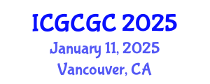International Conference on Geopolymer Cement and Geopolymer Concrete (ICGCGC) January 11, 2025 - Vancouver, Canada