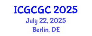 International Conference on Geopolymer Cement and Geopolymer Concrete (ICGCGC) July 22, 2025 - Berlin, Germany