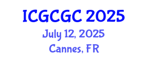 International Conference on Geopolymer Cement and Geopolymer Concrete (ICGCGC) July 12, 2025 - Cannes, France