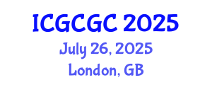 International Conference on Geopolymer Cement and Geopolymer Concrete (ICGCGC) July 26, 2025 - London, United Kingdom