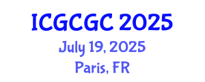 International Conference on Geopolymer Cement and Geopolymer Concrete (ICGCGC) July 19, 2025 - Paris, France