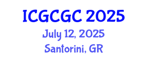 International Conference on Geopolymer Cement and Geopolymer Concrete (ICGCGC) July 12, 2025 - Santorini, Greece