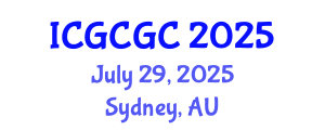 International Conference on Geopolymer Cement and Geopolymer Concrete (ICGCGC) July 29, 2025 - Sydney, Australia