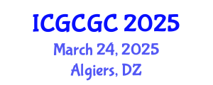 International Conference on Geopolymer Cement and Geopolymer Concrete (ICGCGC) March 24, 2025 - Algiers, Algeria