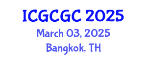 International Conference on Geopolymer Cement and Geopolymer Concrete (ICGCGC) March 03, 2025 - Bangkok, Thailand