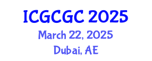 International Conference on Geopolymer Cement and Geopolymer Concrete (ICGCGC) March 22, 2025 - Dubai, United Arab Emirates