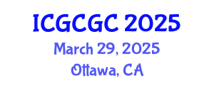 International Conference on Geopolymer Cement and Geopolymer Concrete (ICGCGC) March 29, 2025 - Ottawa, Canada