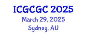 International Conference on Geopolymer Cement and Geopolymer Concrete (ICGCGC) March 29, 2025 - Sydney, Australia