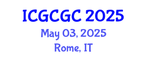 International Conference on Geopolymer Cement and Geopolymer Concrete (ICGCGC) May 03, 2025 - Rome, Italy