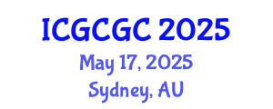 International Conference on Geopolymer Cement and Geopolymer Concrete (ICGCGC) May 17, 2025 - Sydney, Australia