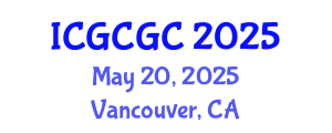 International Conference on Geopolymer Cement and Geopolymer Concrete (ICGCGC) May 20, 2025 - Vancouver, Canada