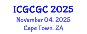 International Conference on Geopolymer Cement and Geopolymer Concrete (ICGCGC) November 04, 2025 - Cape Town, South Africa