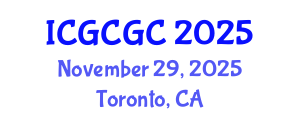 International Conference on Geopolymer Cement and Geopolymer Concrete (ICGCGC) November 29, 2025 - Toronto, Canada