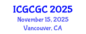 International Conference on Geopolymer Cement and Geopolymer Concrete (ICGCGC) November 15, 2025 - Vancouver, Canada