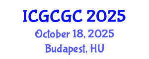 International Conference on Geopolymer Cement and Geopolymer Concrete (ICGCGC) October 18, 2025 - Budapest, Hungary
