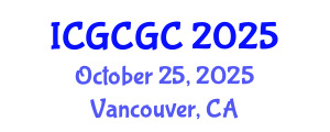International Conference on Geopolymer Cement and Geopolymer Concrete (ICGCGC) October 25, 2025 - Vancouver, Canada