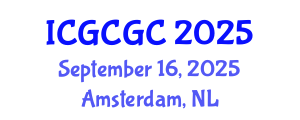 International Conference on Geopolymer Cement and Geopolymer Concrete (ICGCGC) September 16, 2025 - Amsterdam, Netherlands